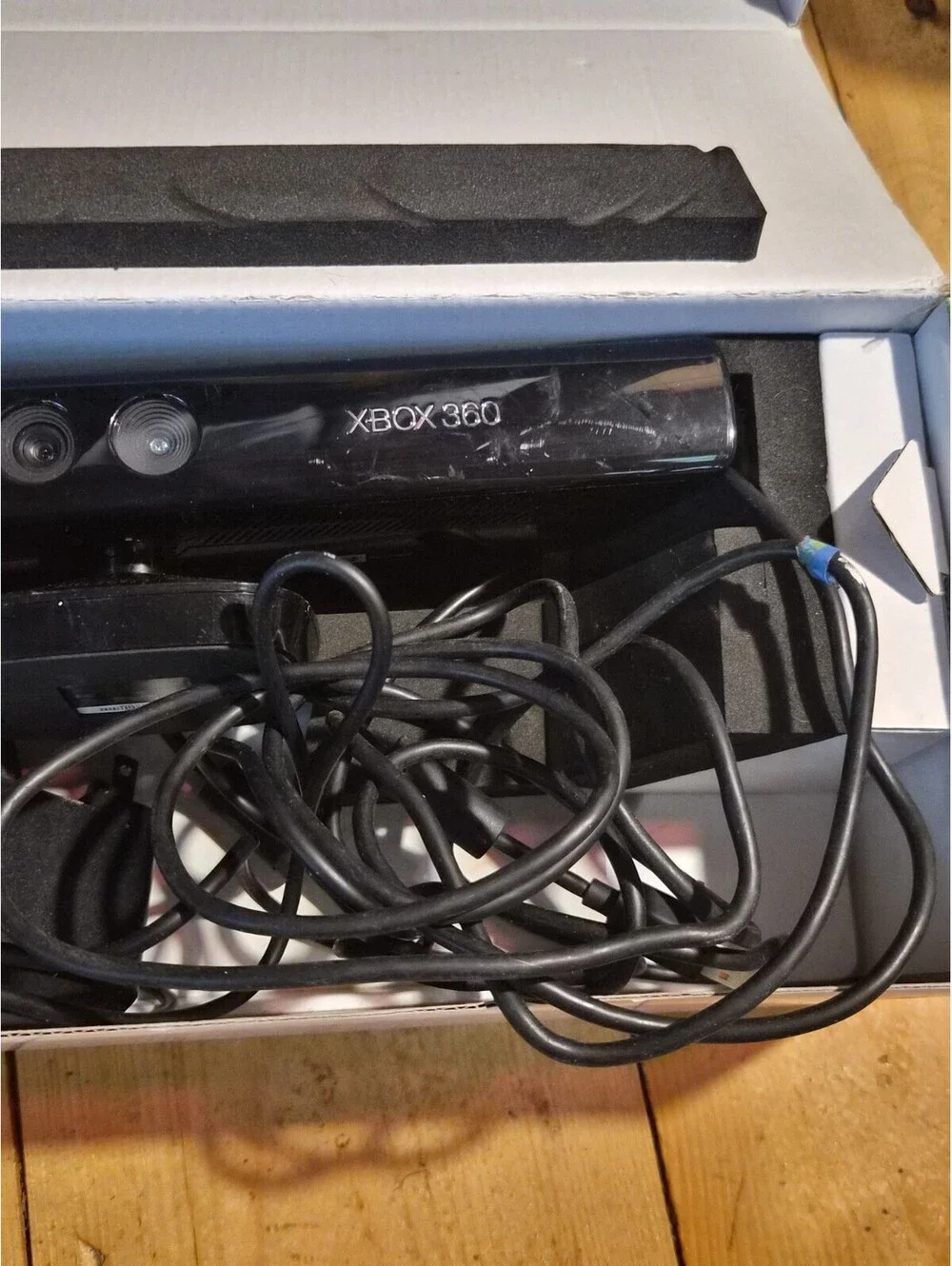 XBOX 360 Kinect Sensor With Kinect Open Box